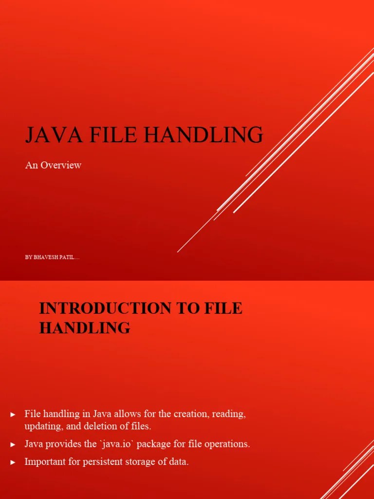 Unit 4.2-File_Handling_Presentation | PDF | Computer File | Text File