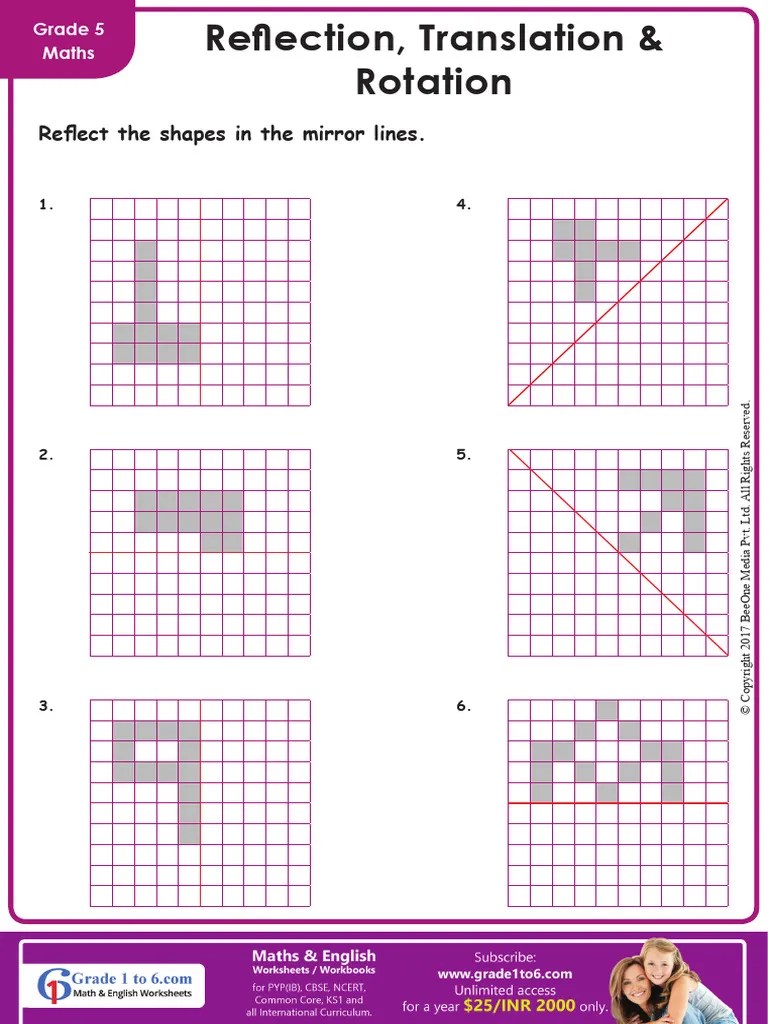 Reflection, Translation & Rotation | PDF