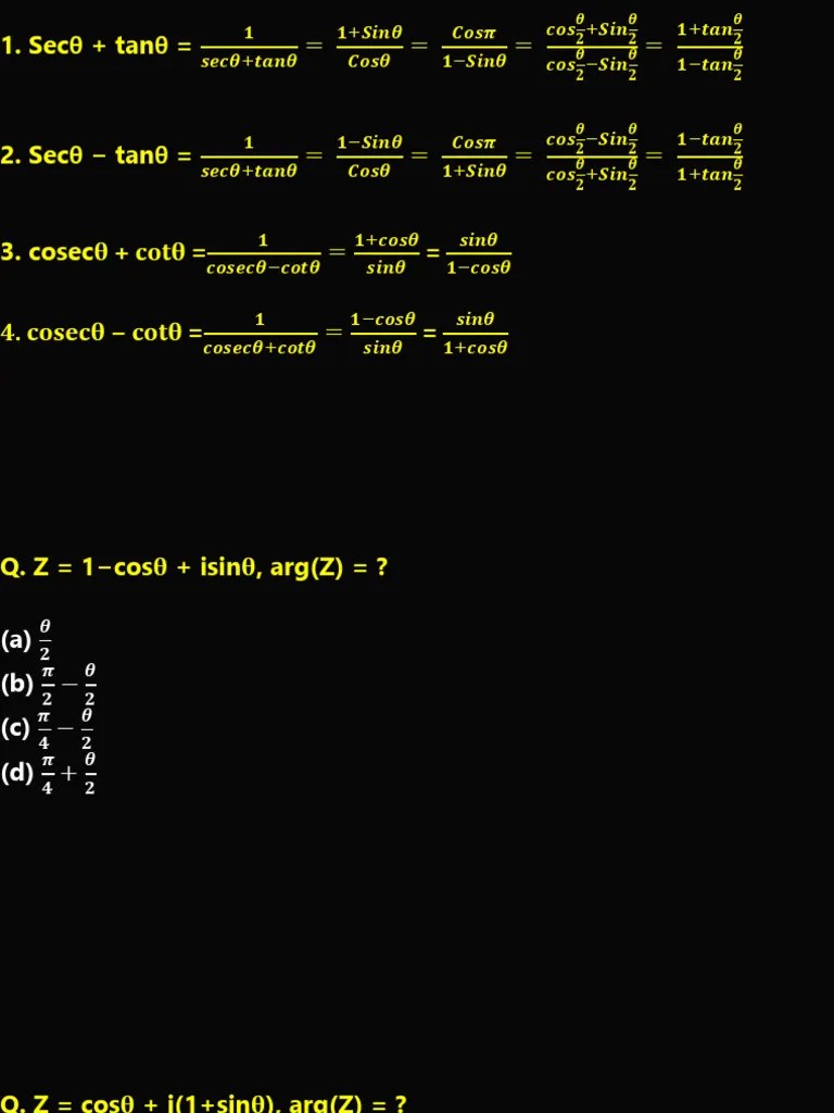Complex Number Part 02 | PDF | Ellipse | Coordinate System
