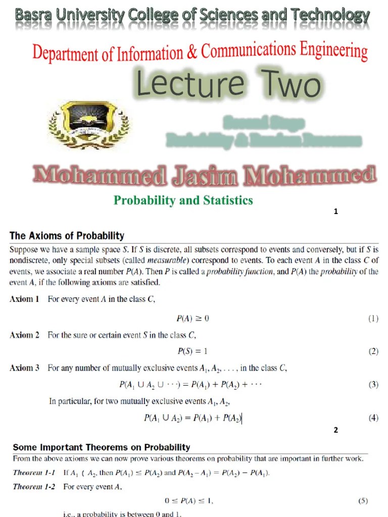 Lecture Two | PDF