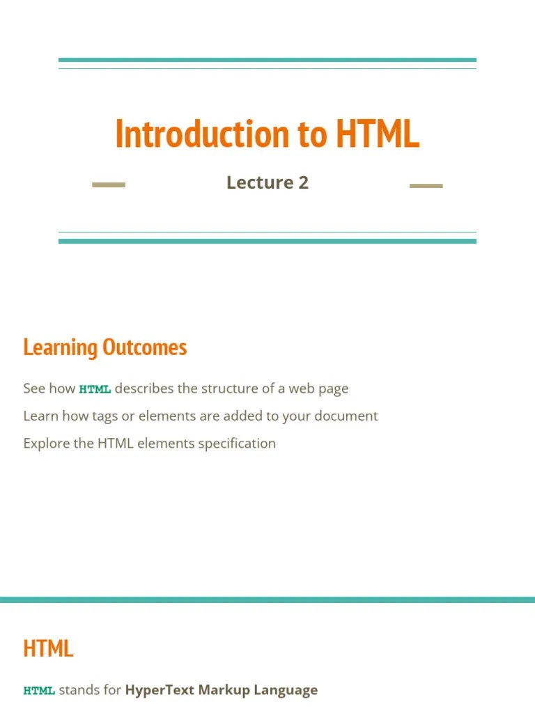 Introduction To Javascript And Course Overview Pdf Html Html Element - Mountain Images - High Quality Ultra HD Collection