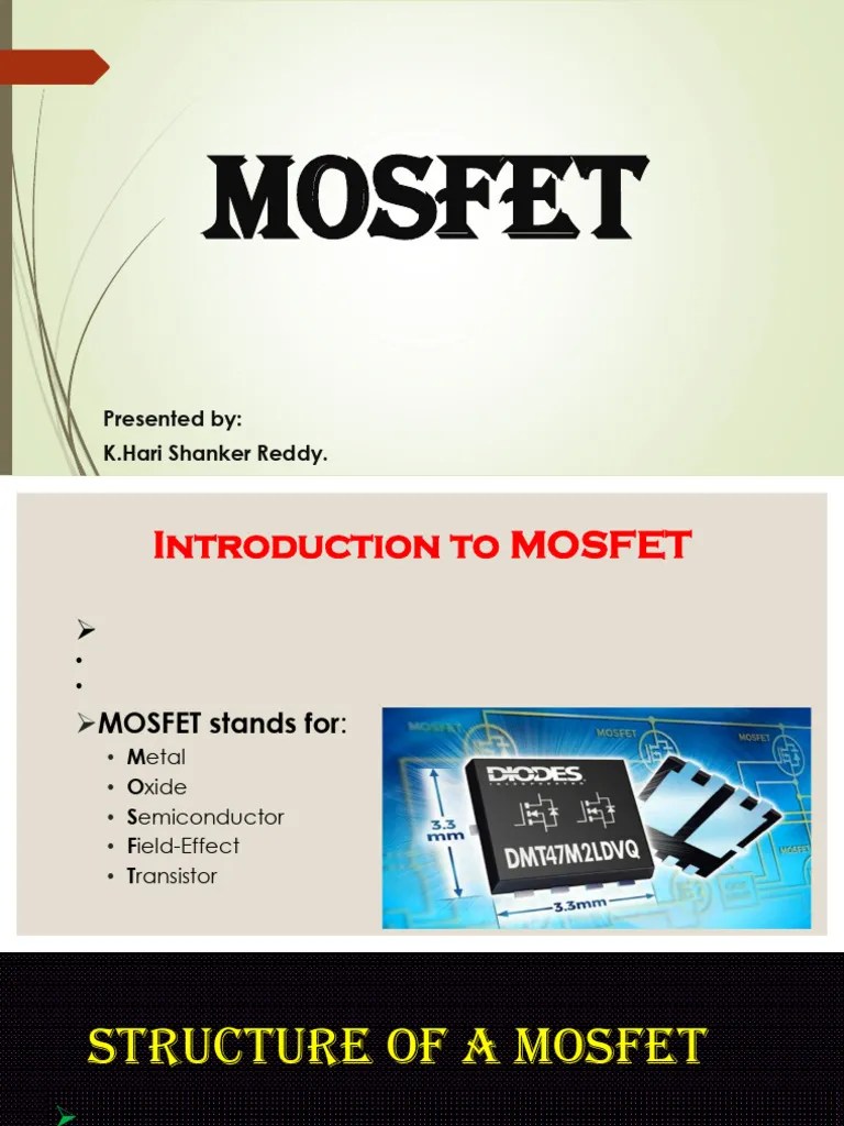 MOSFET | PDF | Mosfet | Field Effect Transistor