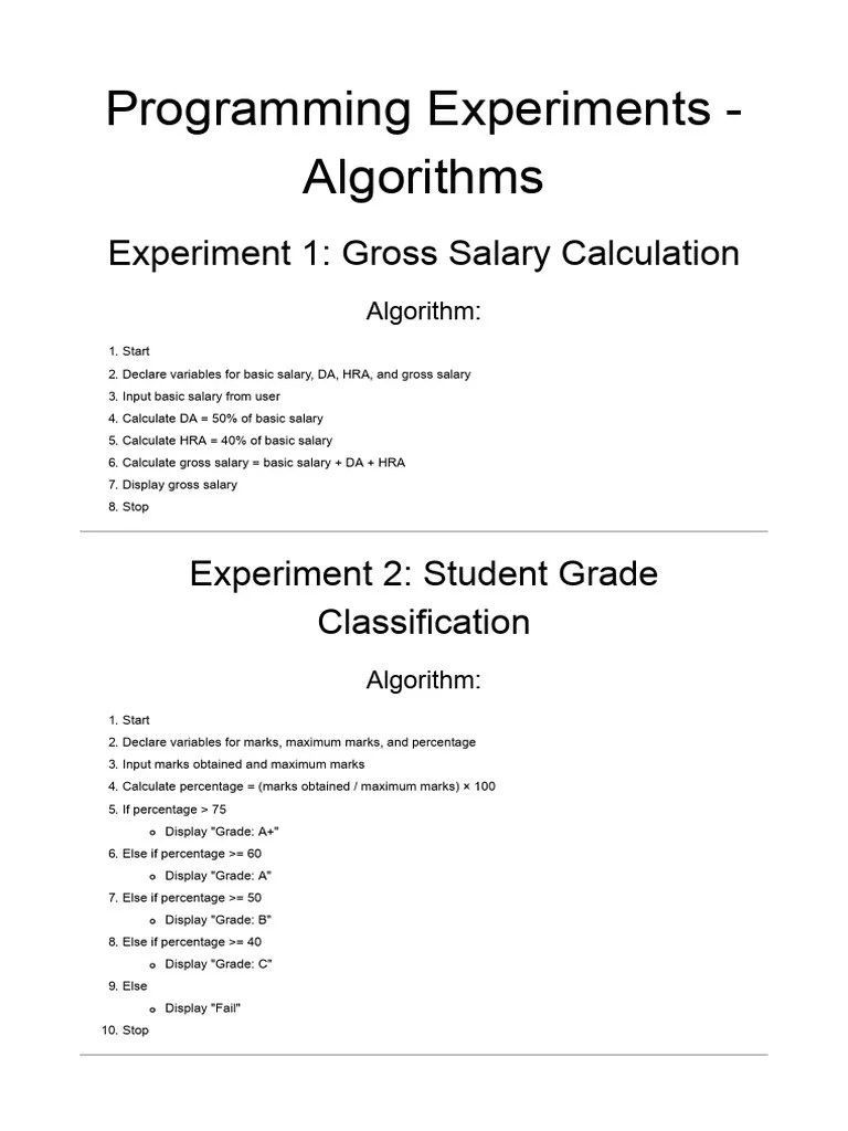 Algorithms | PDF | Numbers | Algorithms