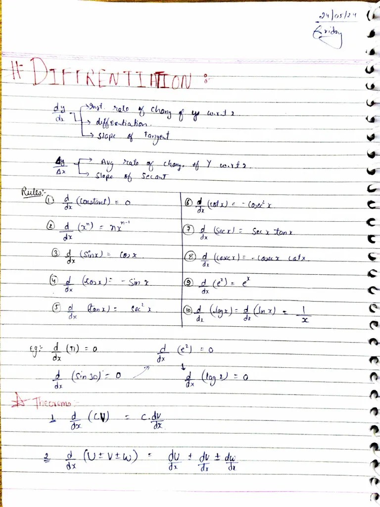 Physics.. Basic Mathematics (From24may To 2 June) | PDF