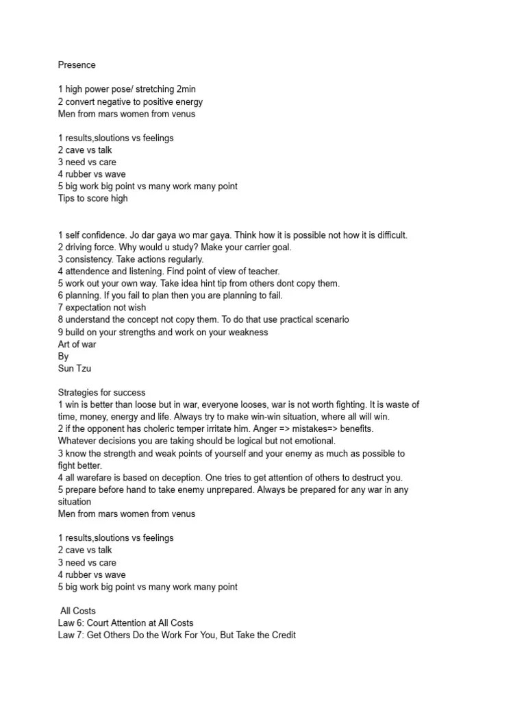 Presence Pdf