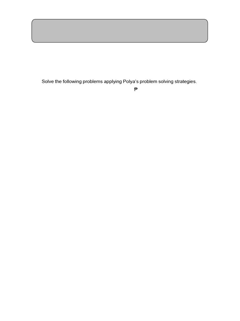 Exercise No. 1 | PDF