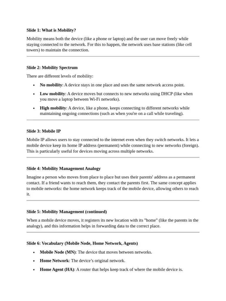 Mobile Ip | PDF | Computer Network | Routing
