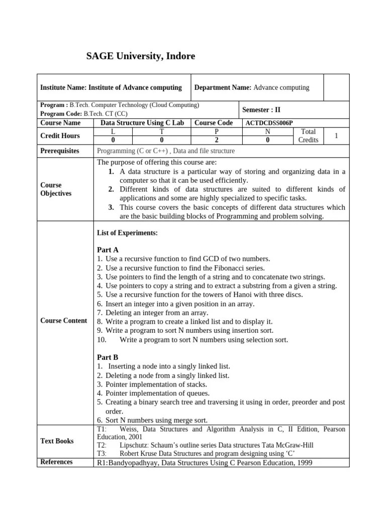 Data Structure And Algorithms Lab | PDF | String (Computer Science ...