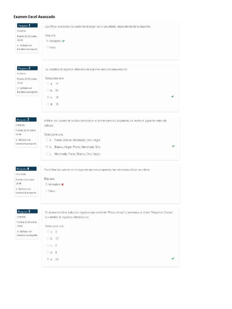 Curso Excel Avanzado | PDF