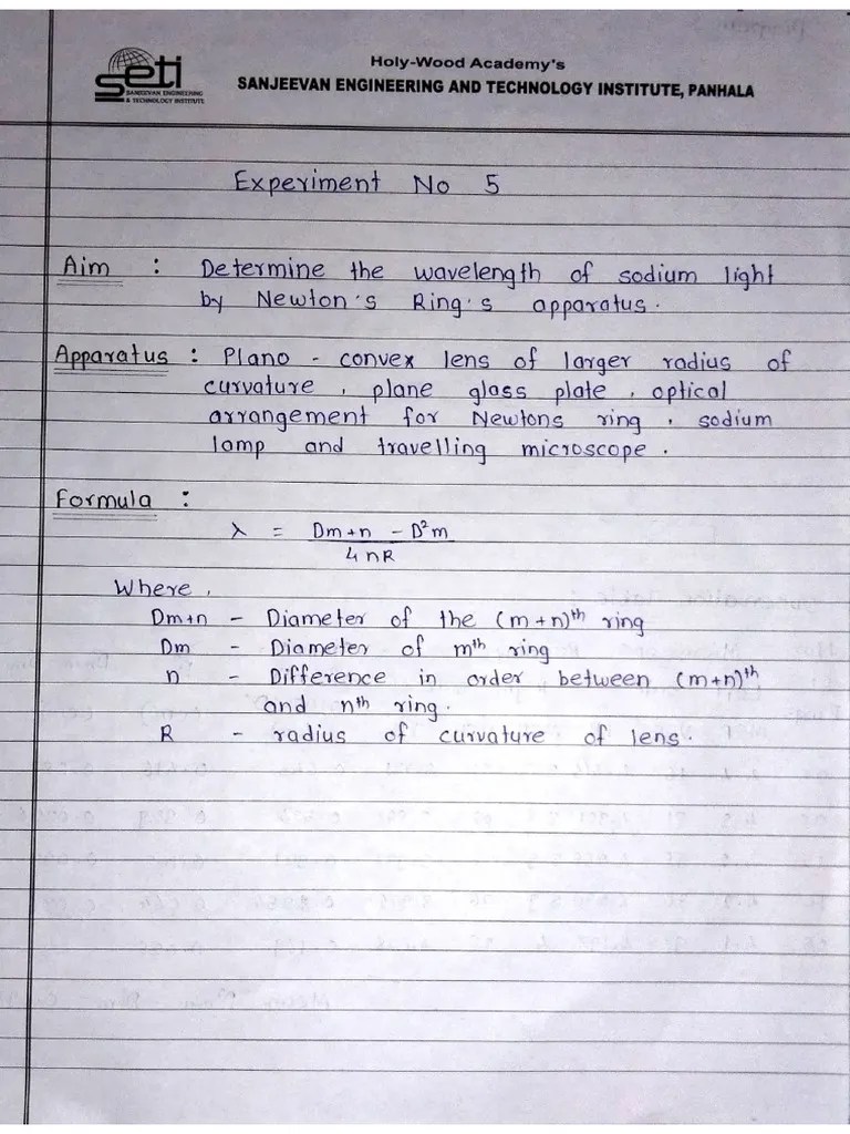 Physics Practical | PDF