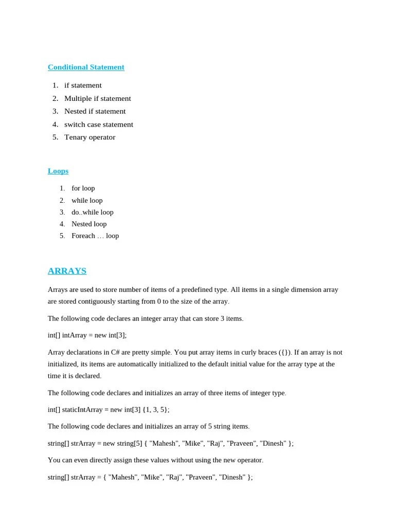 Visual Programming C Sharp Notes Pdf C Sharp Programming Language Computer Network - Best Abstract Patterns in Mobile
