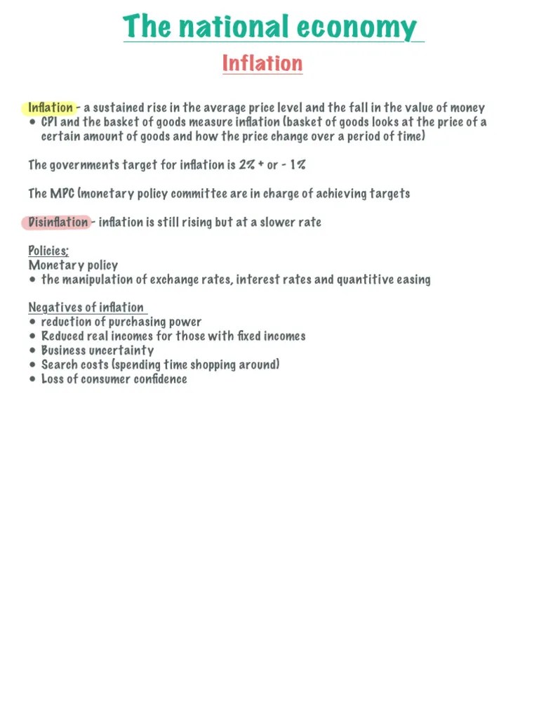 Inflation | PDF | Inflation | Monetary Policy