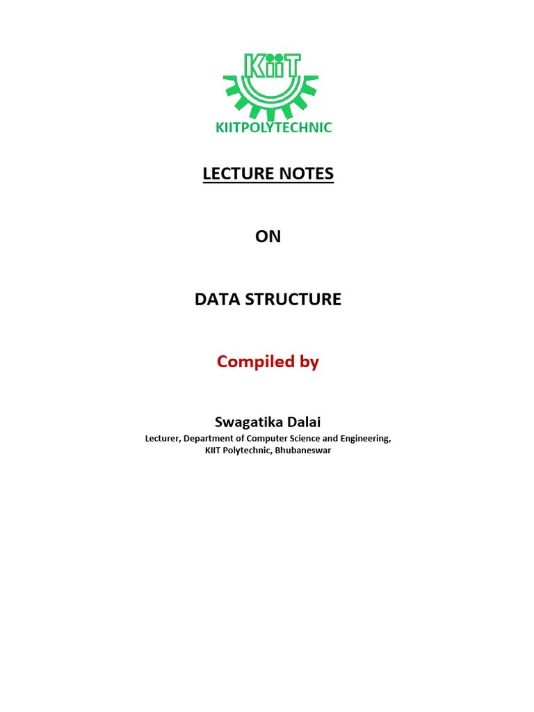 3rd-Sem CSE Data-Structure SM | PDF | Queue (Abstract Data Type ...