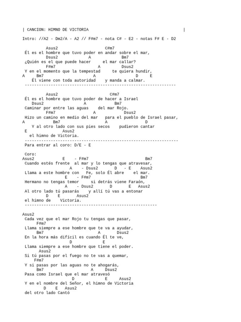 8 Himno De Victoria | PDF