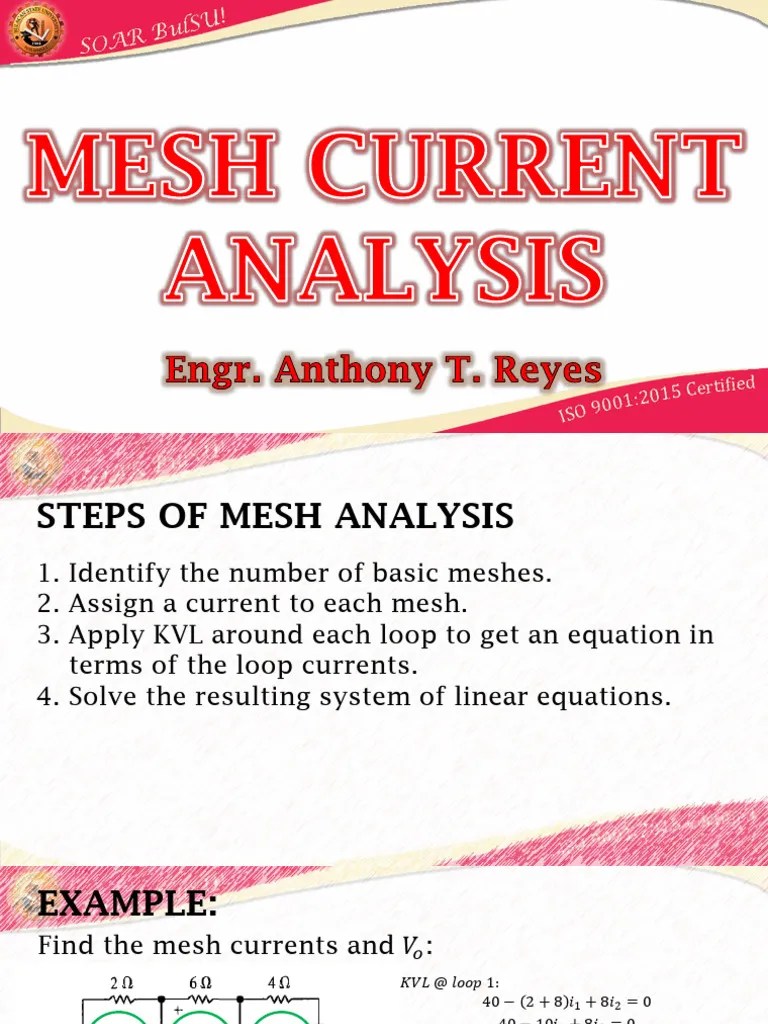Mesh Analysis | PDF