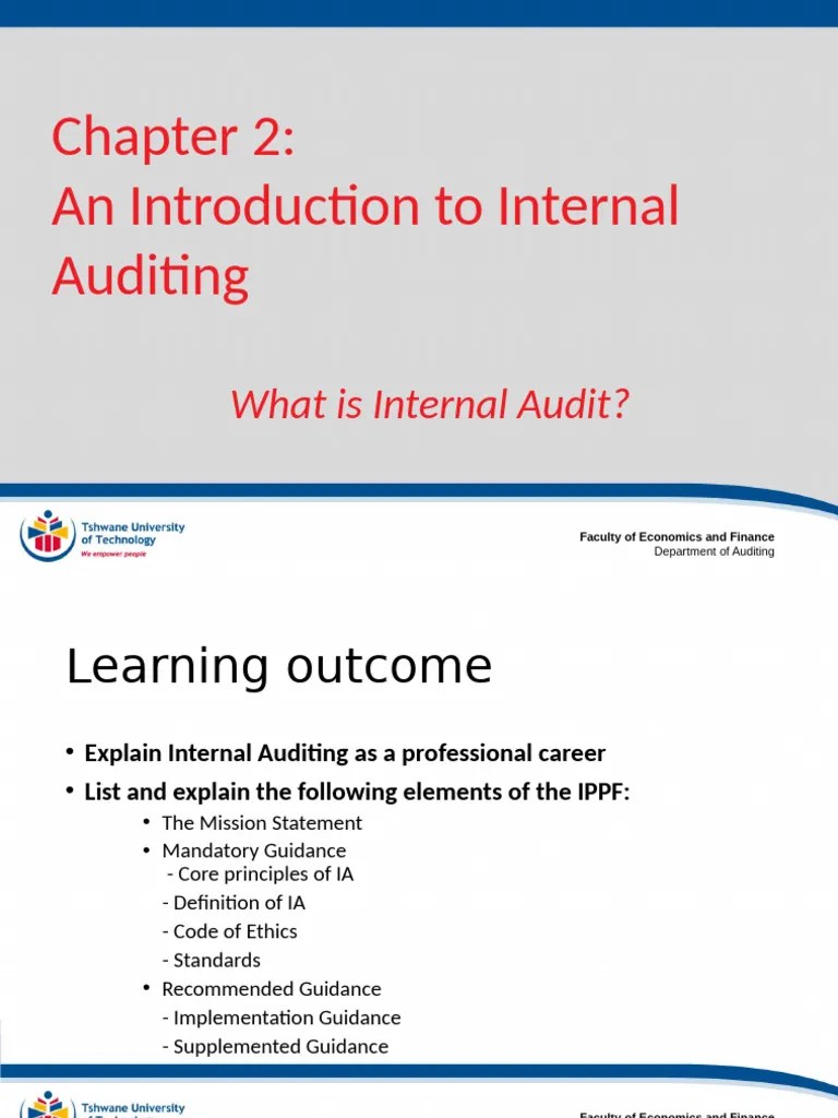 Chapter 2 An Introduction To Internal Auditing | PDF | Internal Audit ...