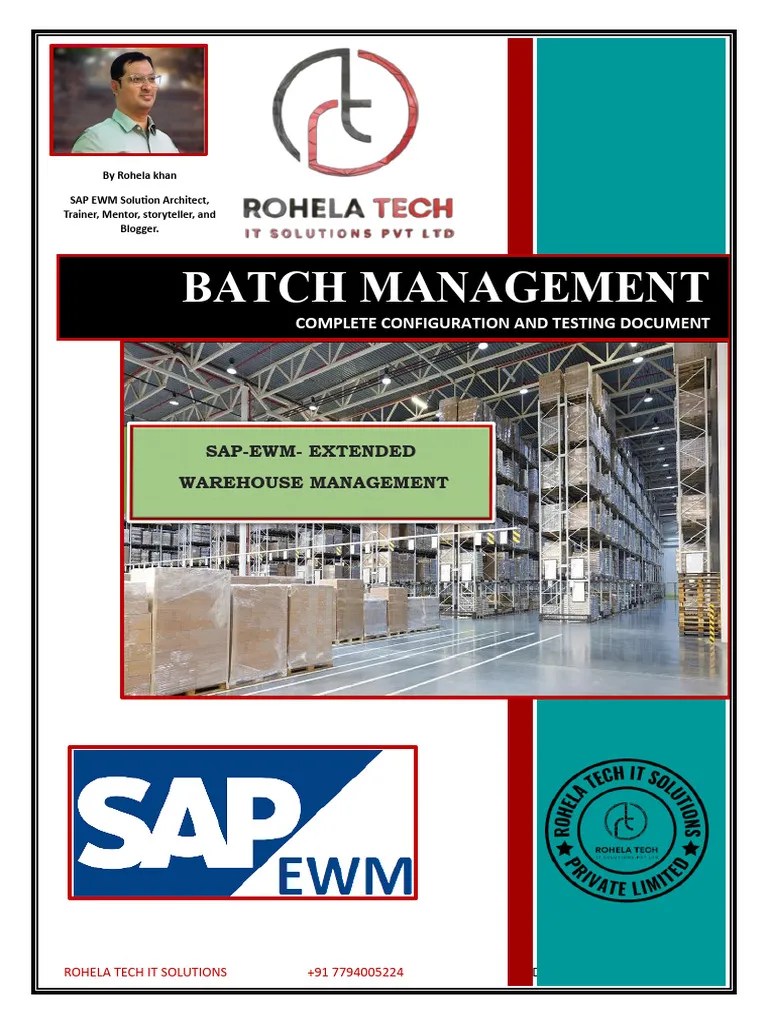 Batch Management | PDF | Warehouse | Computing