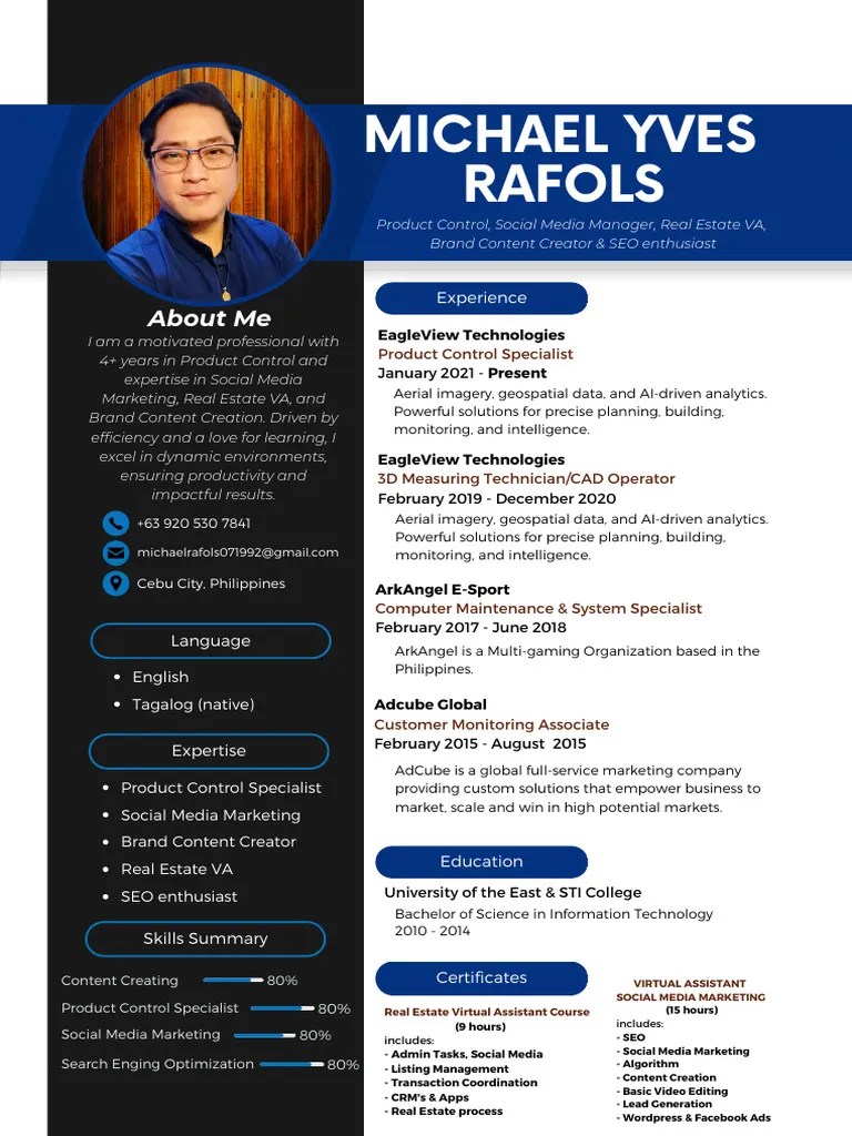 My Updated Resume 2025 Onwards | PDF | Social Media | Popular Culture ...