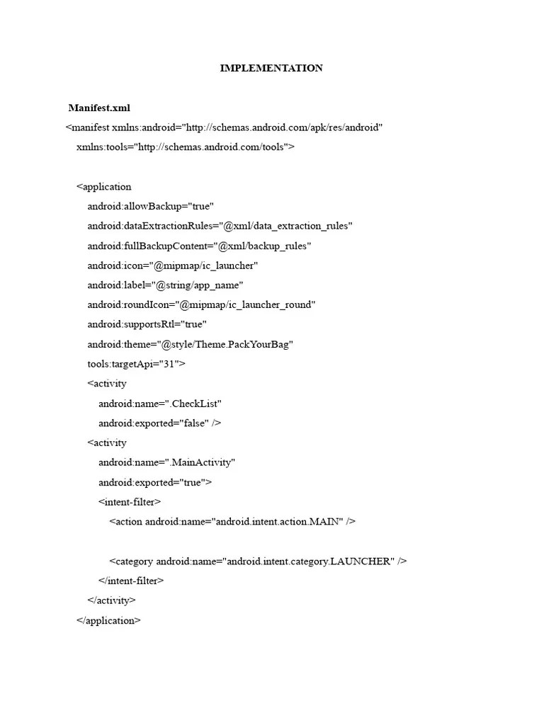 Capstone Project | PDF | String (Computer Science) | Android (Operating ...