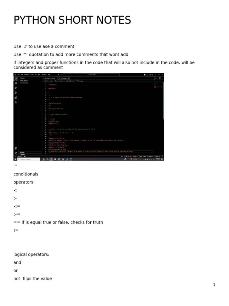 Computer Science Short Notes | PDF | Boolean Data Type | Mathematical Logic