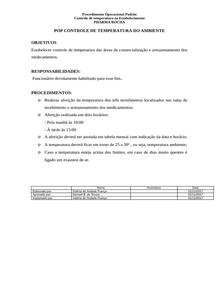 6-Pop Controle De Temperatura | PDF