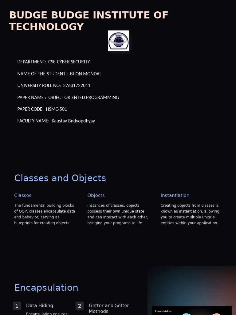 Mastering Object Oriented Programming OOP In Java | PDF | Inheritance ...