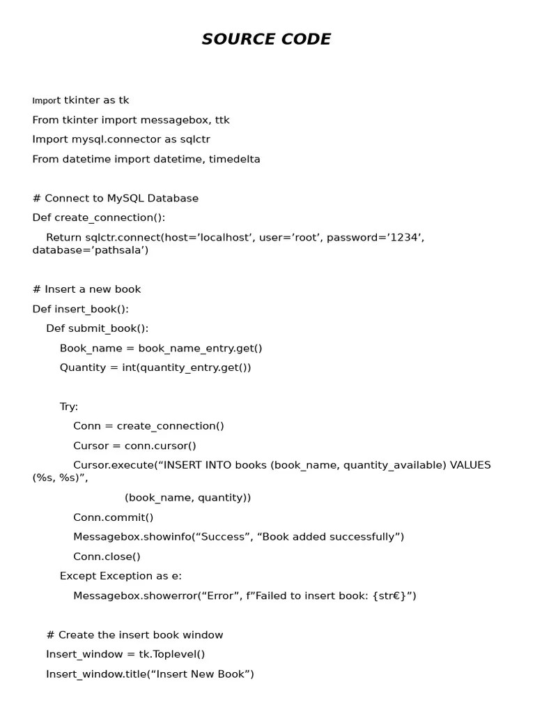 Source Code | PDF | Software | Computer Data