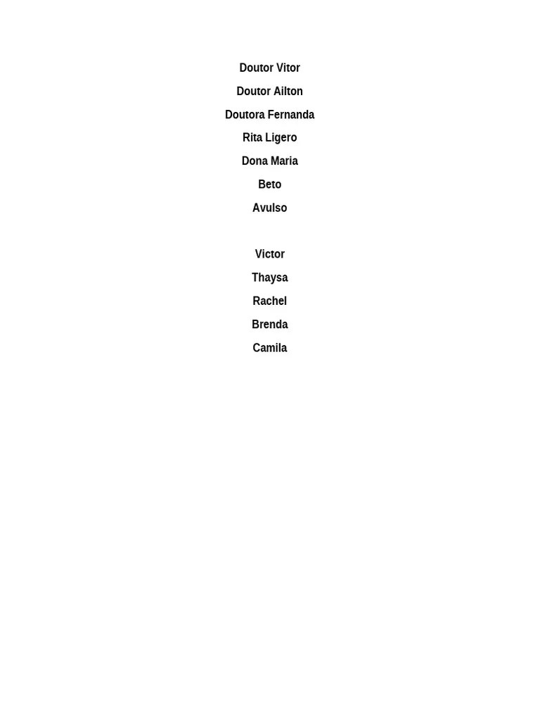 Nomes Pdf