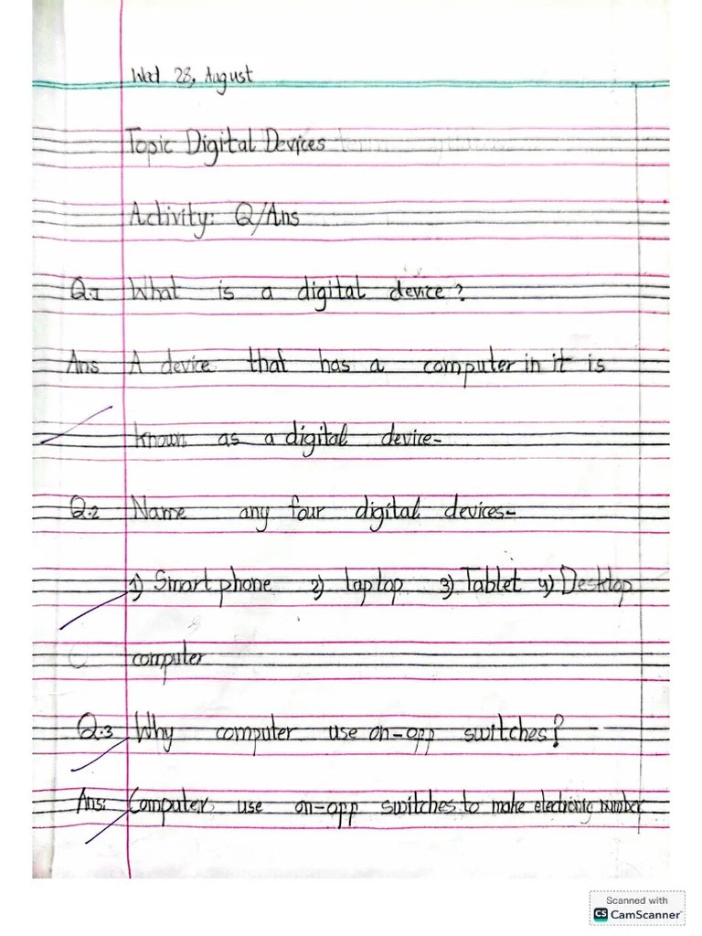 Computer Science Grade 3 | PDF