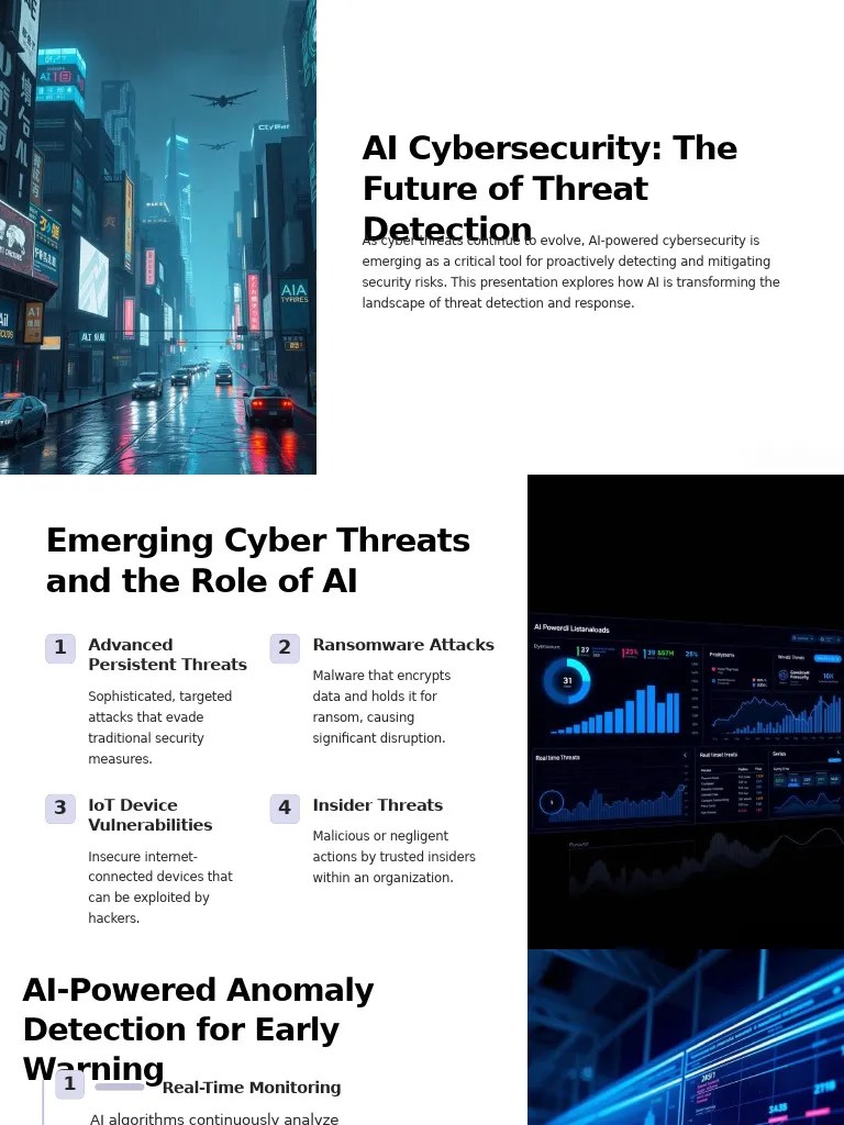 AI Cybersecurity The Future Of Threat Detection | PDF | Security ...