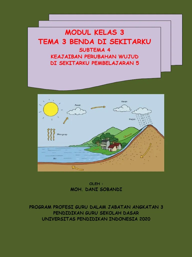 Bahan Ajar Kelas 3 Tema 3 Sub Tema 4 PB 5 | PDF