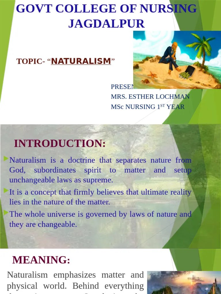 Naturalism | PDF | Naturalism (Philosophy) | Soul