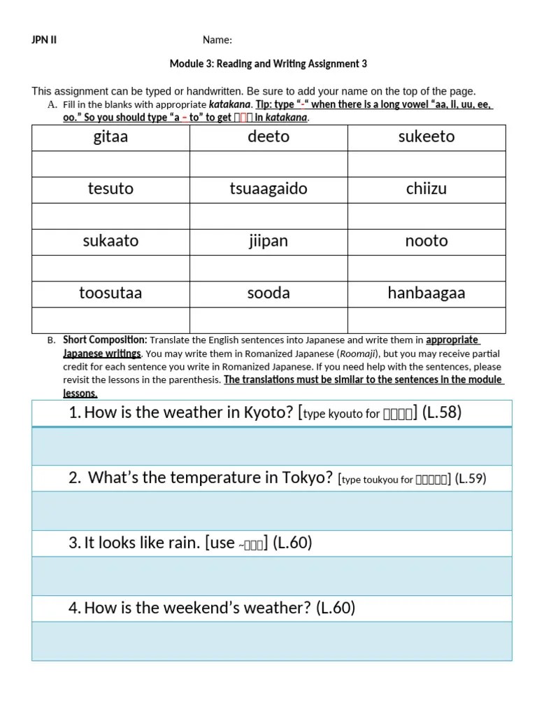 Reading Writing Assignment 03 Pdf Languages Of Taiwan Writing