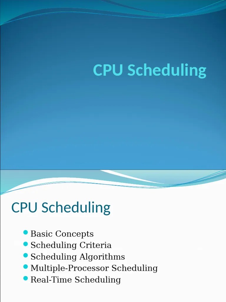 OS_UNIT_2_2020 | PDF | Scheduling (Computing) | Process (Computing)