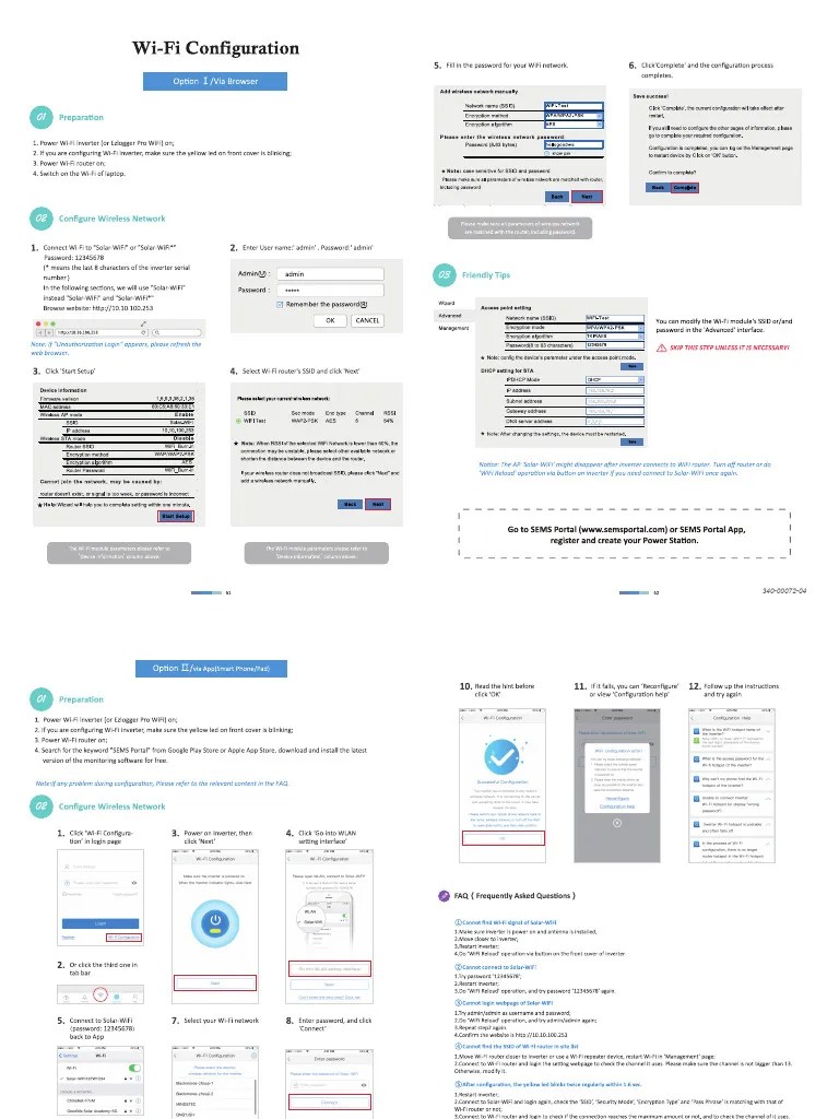 Wi-Fi Connection Guide V04 | PDF