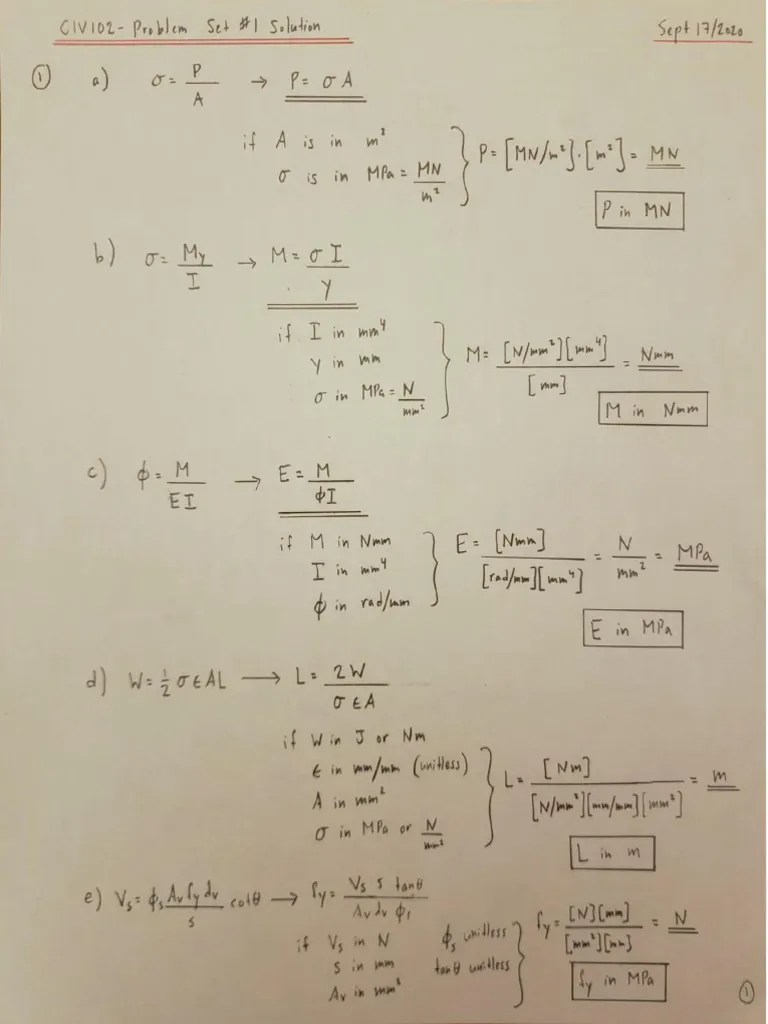 Assignment 1 - Solutions | PDF