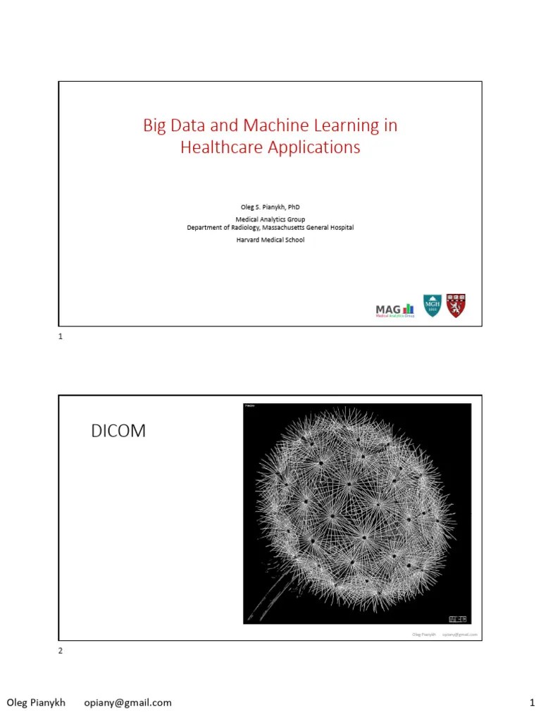 DICOM | PDF | Medical Imaging | Multidimensional Signal Processing