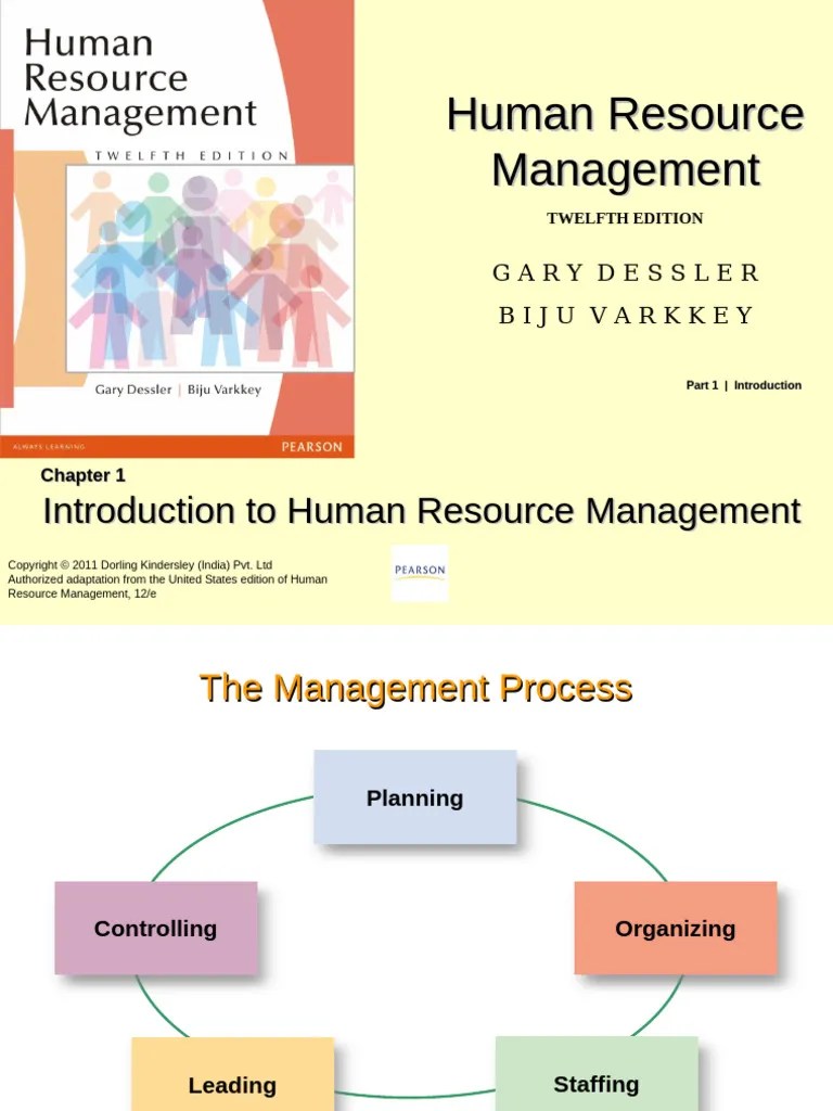 Chapter 1 (Introduction To HRM) (2) | PDF | Human Resources | Employment