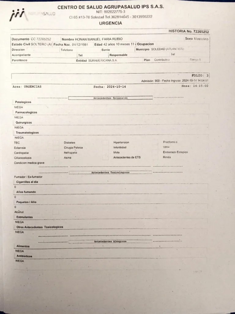 Urgencia | PDF | Enfermedades Y Trastornos | Especialidades Medicas