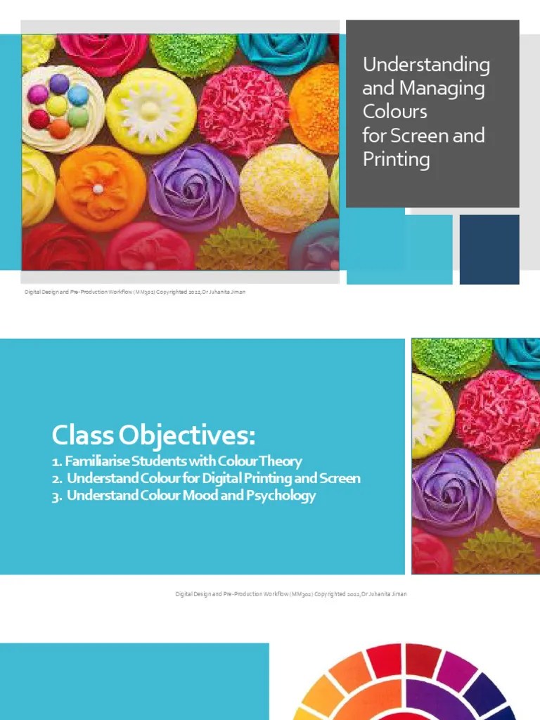 Lecture_week3_colour Management | PDF | Rgb Color Model | Color