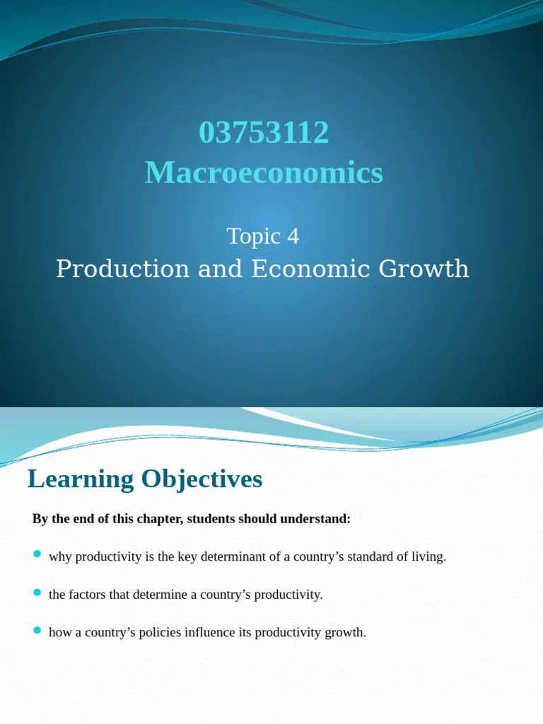 Macro Topic 4_2024 | PDF | Economic Growth | Gross Domestic Product