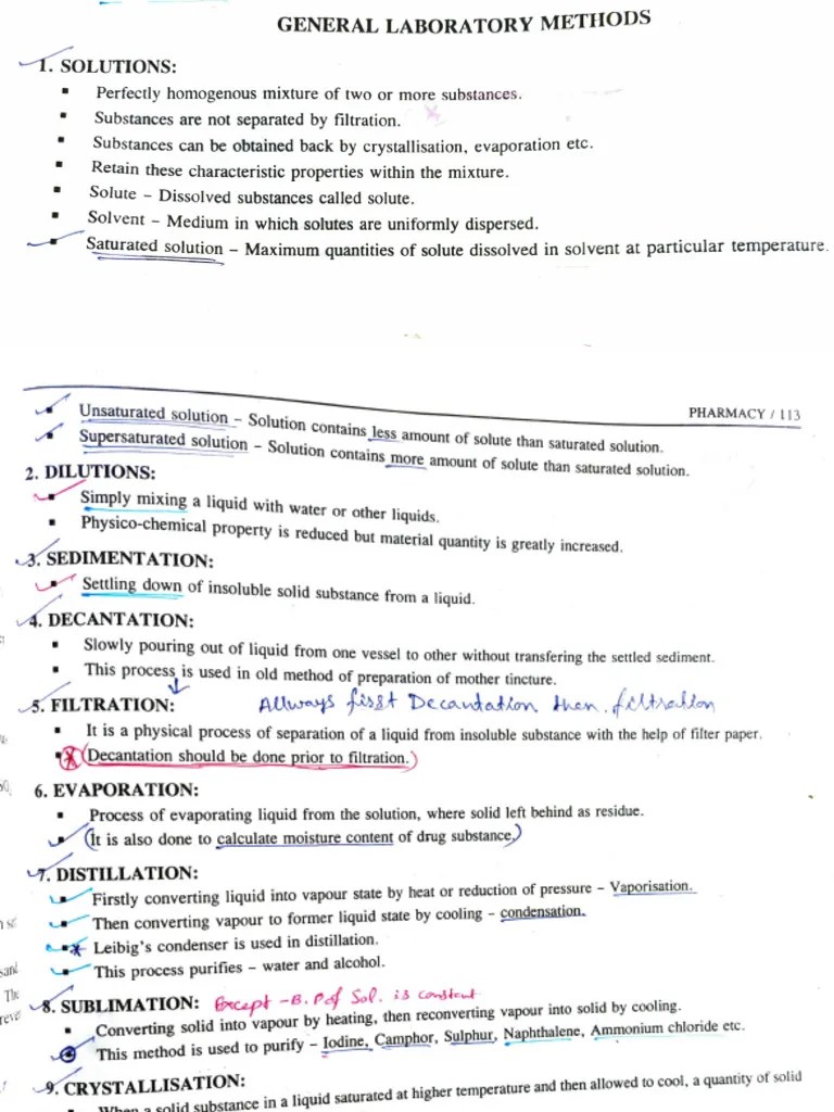 Pharmacy Success 3 | PDF | Filtration | Solubility