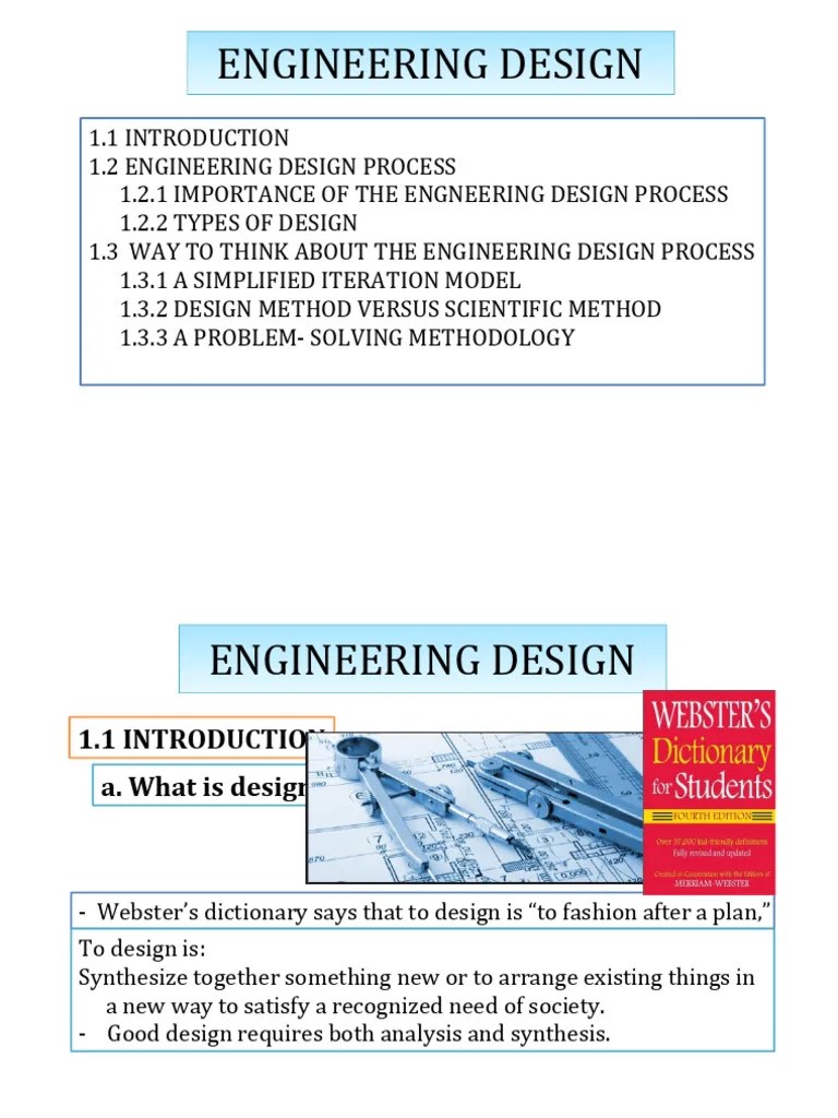 EngineeringDesign2 | PDF | Engineering Design Process | Engineering