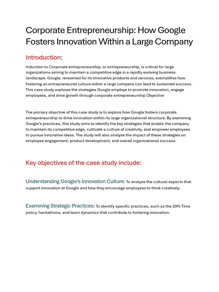 Entrepreneurship Case Study (1) (1) | PDF | Entrepreneurship ...