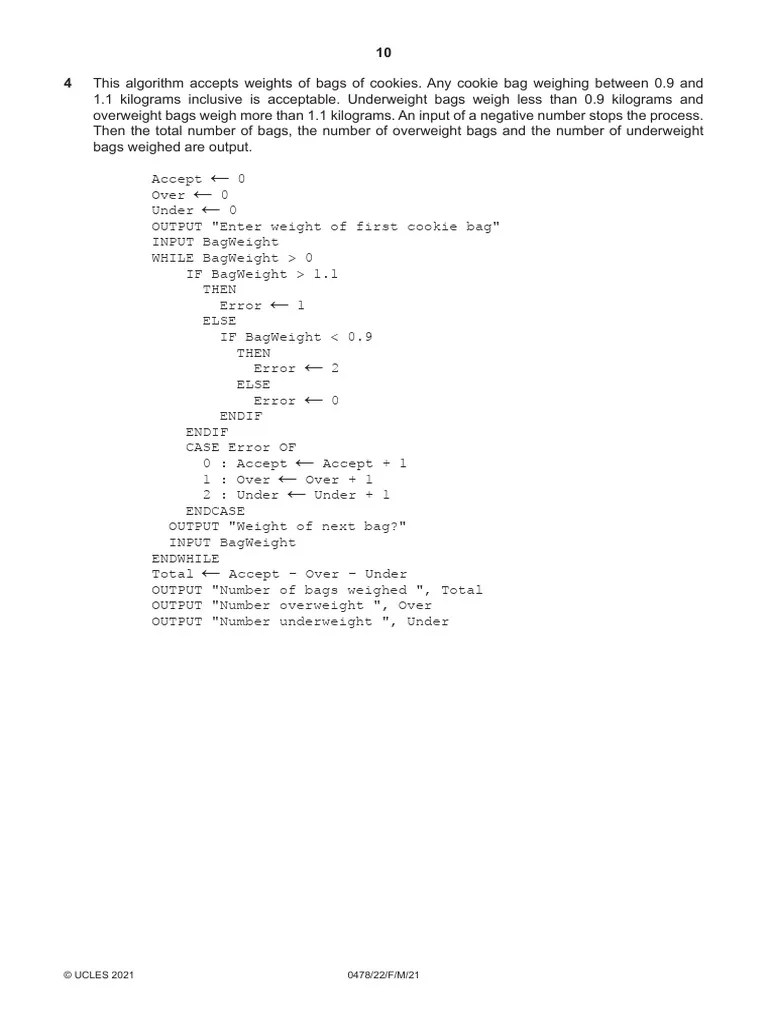 Pseudocode Homework | PDF | Algorithms | Applied Mathematics