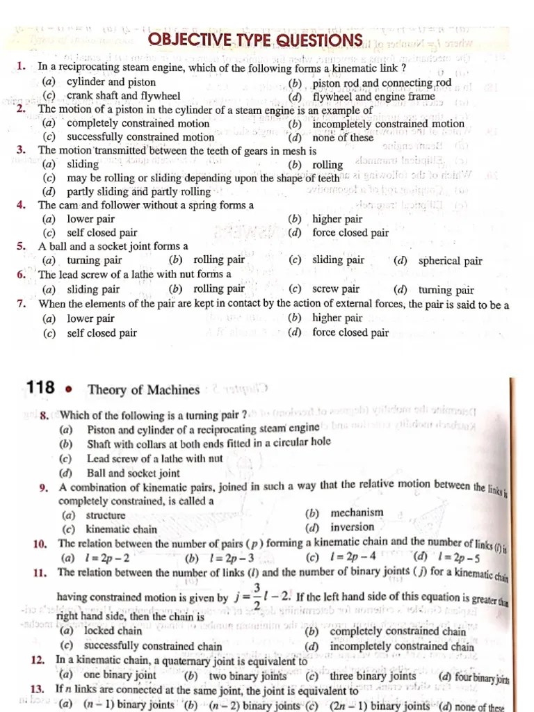 Theory Of Machine | PDF
