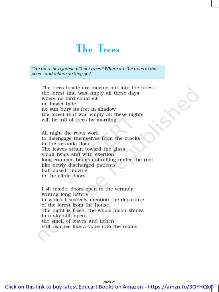 The Trees | PDF | Trees
