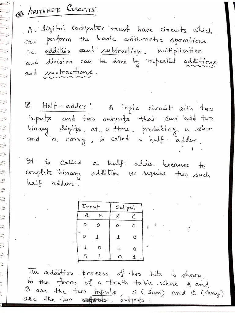 Arithmetic Circuits | PDF