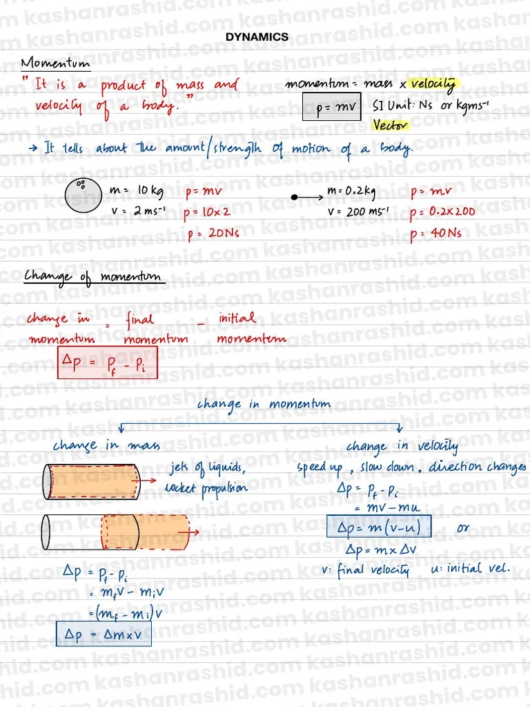 As Momentum | PDF | Collision | Momentum