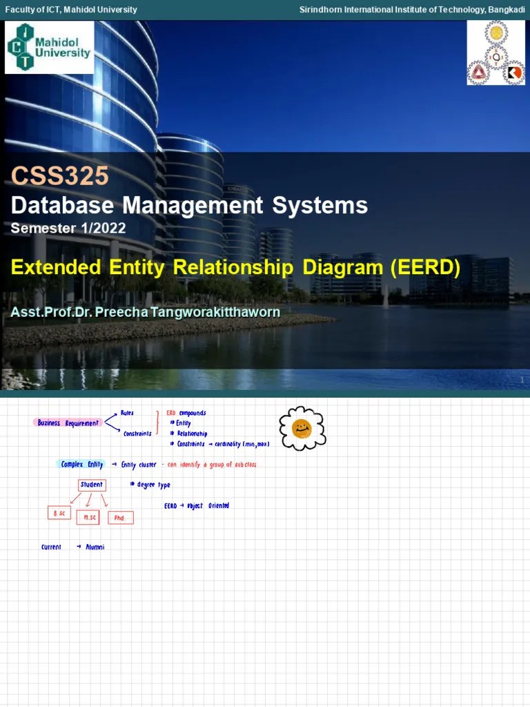 Eer Model Handout Pdf Inheritance Object Oriented Programming - Download Modern Geometric Design | Desktop